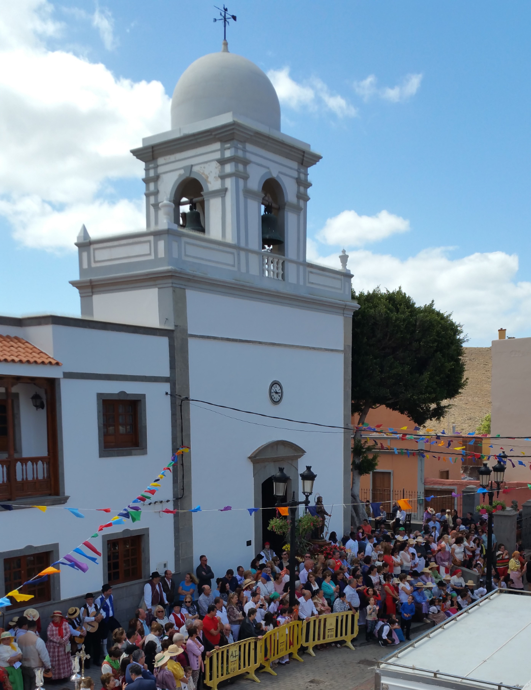 Iglesia del Buen Suceso en Fiestas de San Isidro Labrador, Carrizal Gran Canaria