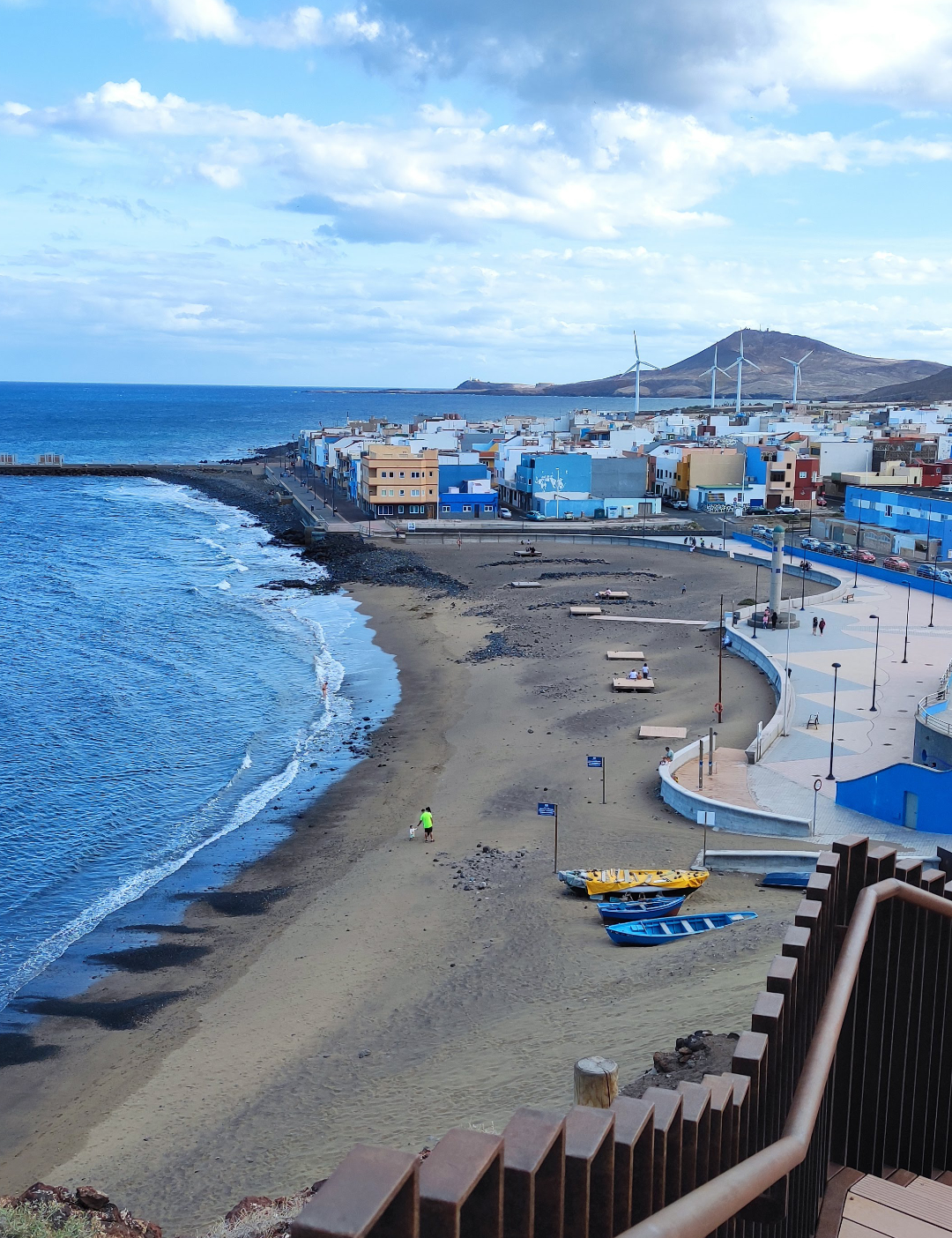 Playa de El Burrero con Paseo marítimo, Ingenio Gran Canaria