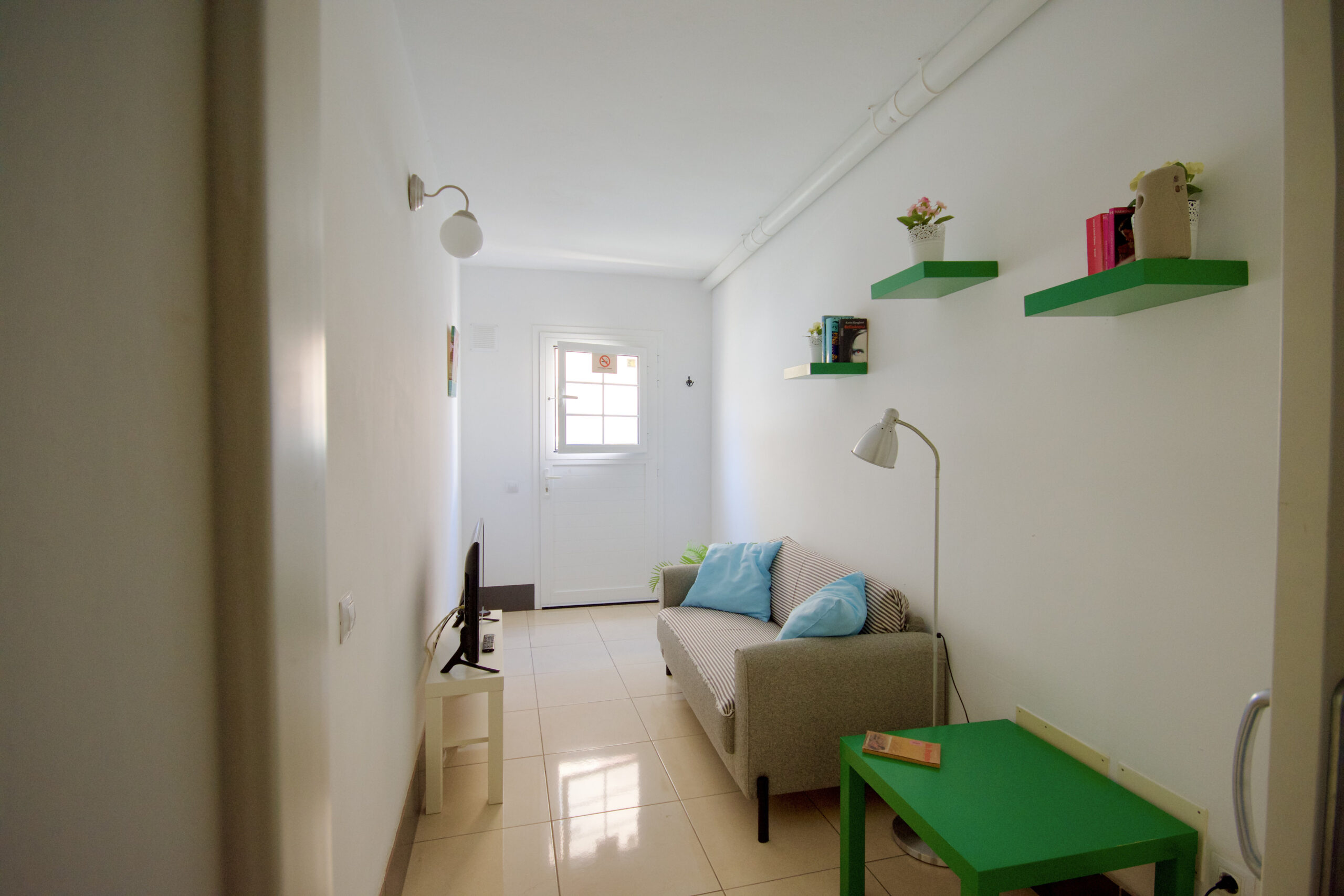 Interior del pequeño apartamento Gran Canaria Stay en Arinaga