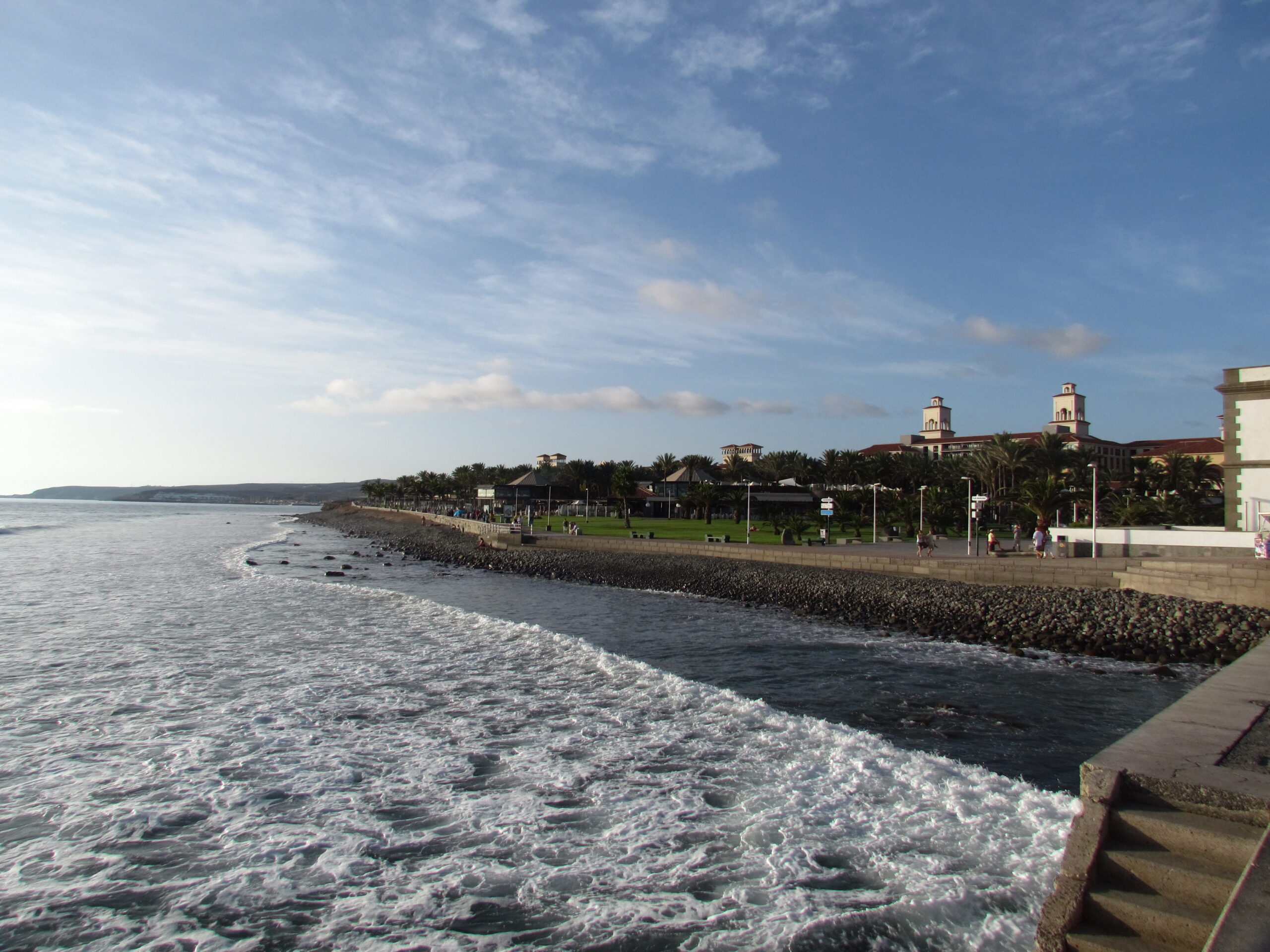 Entorno de Playa del Inglés en el sur de Gran Canaria