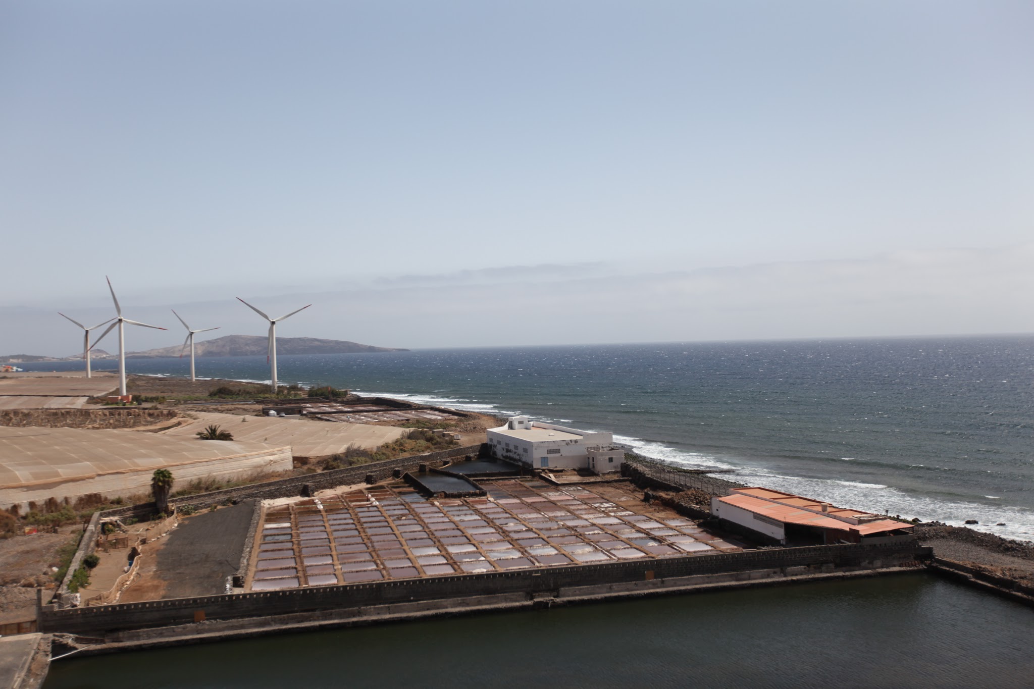 Salinas en Playa de Vargas en Gran Canaria